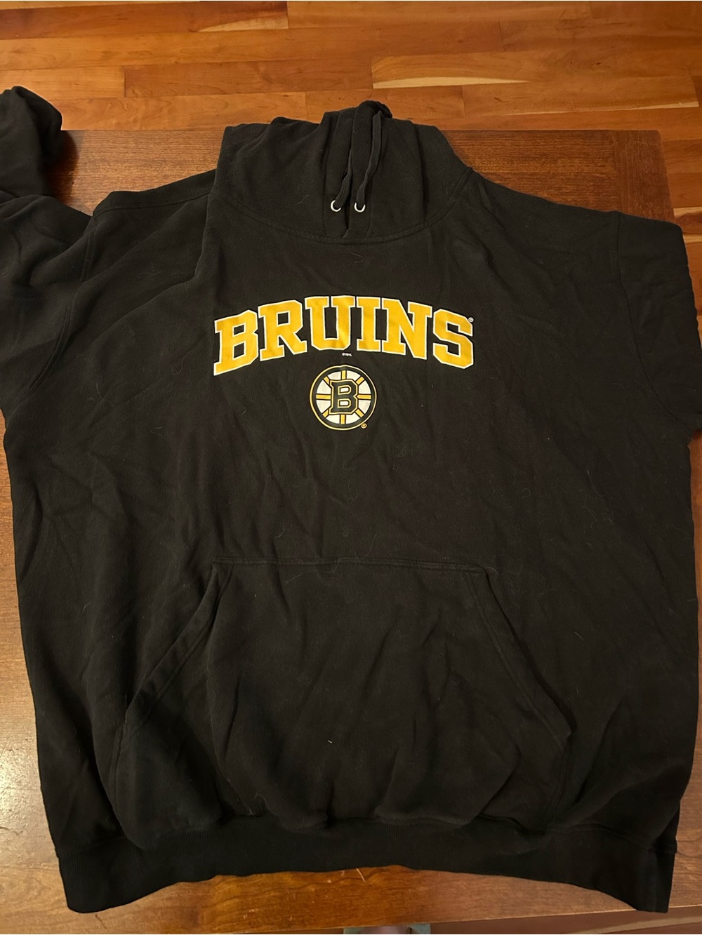 Fanatics Black Pullover Hoodie with Label Detail